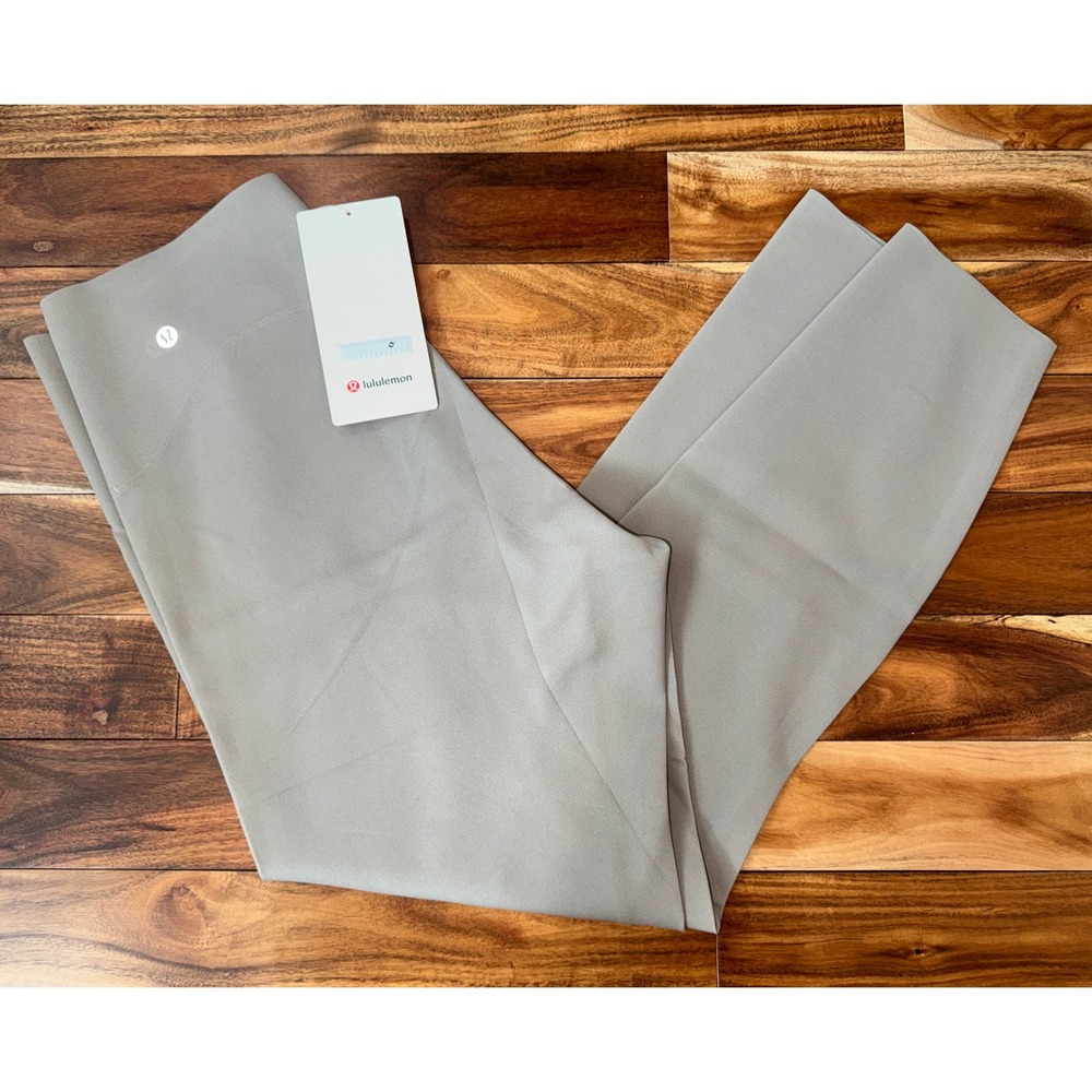 Lululemon Glow Up SHR Tight 25" Warm Ash Grey Training Size 12